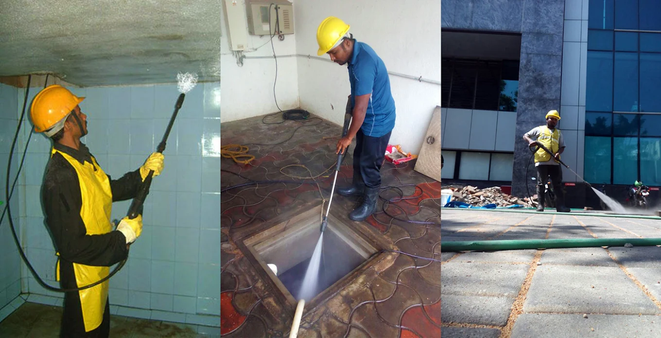 Mechanised water tank cleaning Bangalore