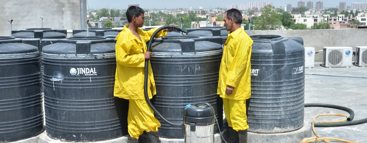 Commercial tank cleaning Bangalore